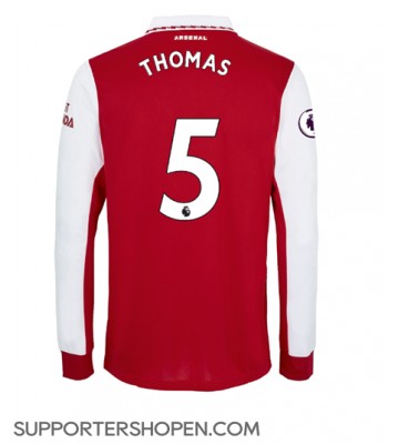 Arsenal Thomas Partey #5 Hemma Matchtröja 2022-23 Långärmad